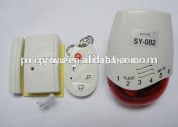 Wireless Mini Alarm Sensor with Mute Function for home security PY-SY082