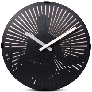 Playing Drum Motion Wall Clock