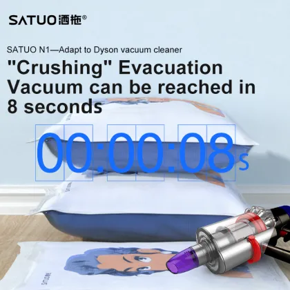 Vacuum Compression Bag Set for Dyson: Maximize Wardrobe Space