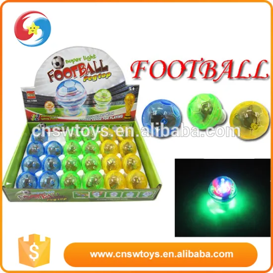 chenghai factory Light Up inertial Spinning Musical diamond Top