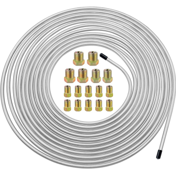 High Precision 3/16'' Corrosion-Resistant Flexible Steel Tubing for Jeep Automotive Refrigeration Systems