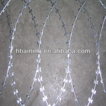 sharp razor barbed security wire