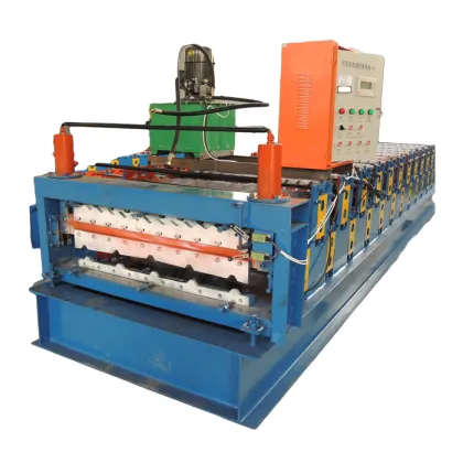 building material iron and steel machinery single layer