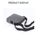 900DPU waist pack gray fashion crossbody bag