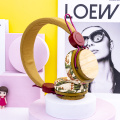 Bluetooth Hifi Stereo Dinamis Buah Kayu Earphone