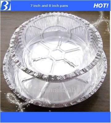 7in bakery foil container