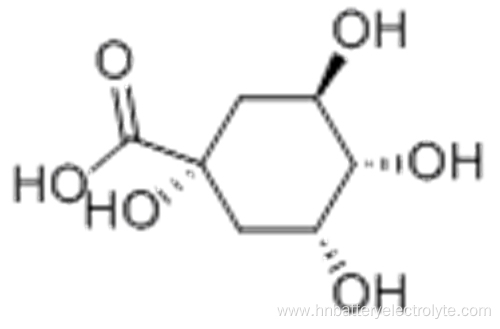 Cyclohexanecarboxylicacid, 1,3,4,5-tetrahydroxy-,( 57195465,1a,3R,4a,5R) CAS 77-95-2