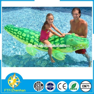Cheap green riding animal toy alligator