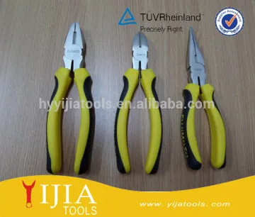 GOOD QUALITY combination plier cutting plier long nose plier with TPR handle
