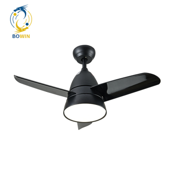 2022 Newest Custom Logo Ceiling Fan with LED Light - Straight Leaf Design