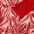 Bordado de designs de renda de bordado tecido por atacado de tecido bordado floral