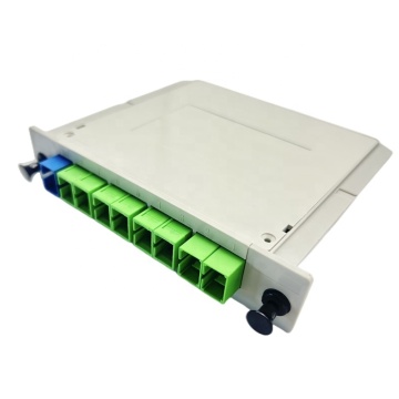 High-Quality FTTH Fiber Optic PLC Splitter SC LC APC UPC Module
