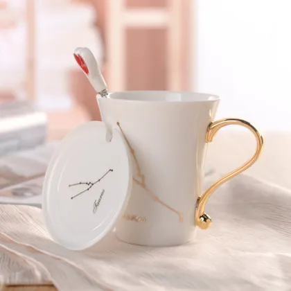 Porcelain Tea Set Bone China Cafe Set Tea Set Mug