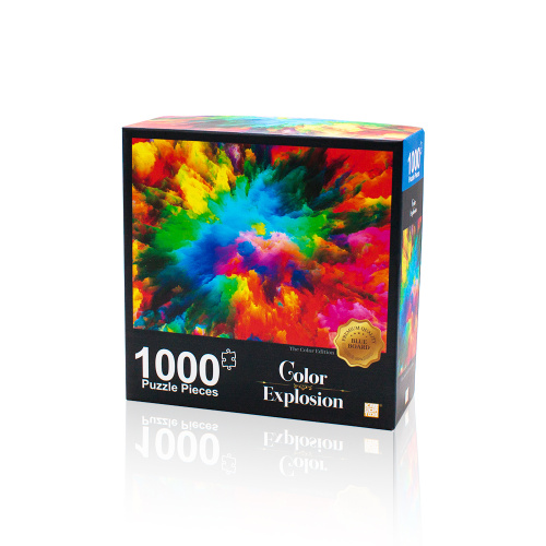 Puzzle de couleurs de couleur personnalisée 1000 pièces