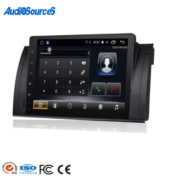 HD 1024x600 Android 7.1 Car Monitor Multimedia Player for BMW X5 2002 and E39/E53