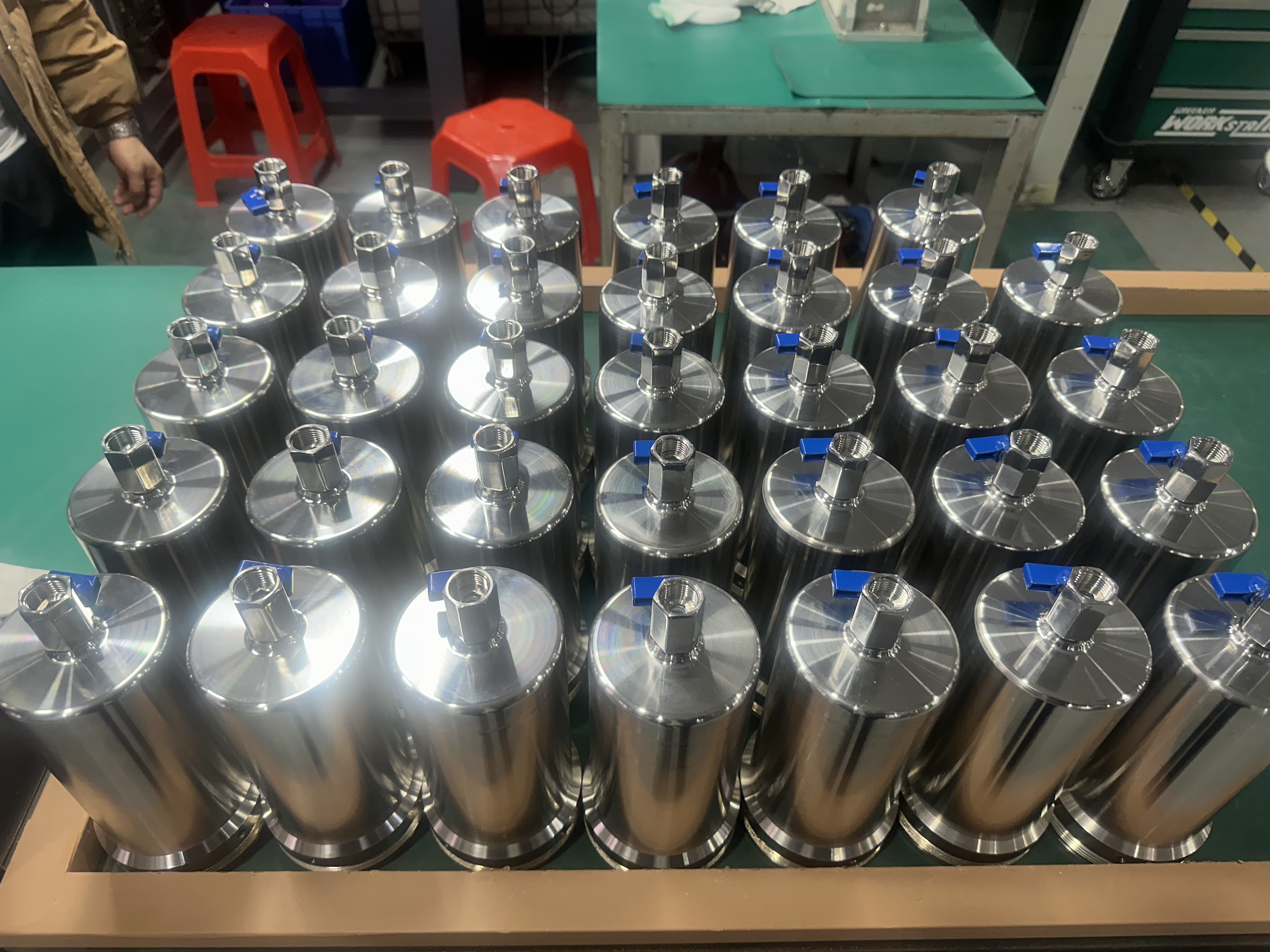 compressed air filter with double support and npt compressed air filter with double support and npt