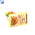 Block Bottom 250g Doypack Food Packaging Ziplock Bag