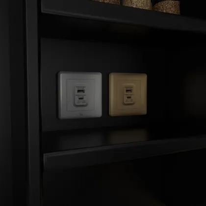 ARTDNA Electrical Socket with USB Socket