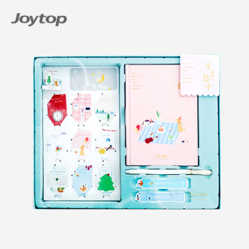 Ownday Wholesale Promotion: 6pcs Hardcover Planner Notebook Gift Set with 3D Sticker