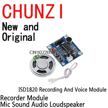 1PCS Recording & Voice Module with Microphone and Speaker - ISD1820