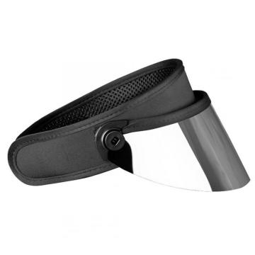 Silver soft visor women sun visor cap
