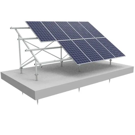 Top Fashion Aluminum Ground Solar Panel Mounting Kit
