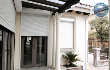 Commercial Window Rolling Shutter Automatic , European Style