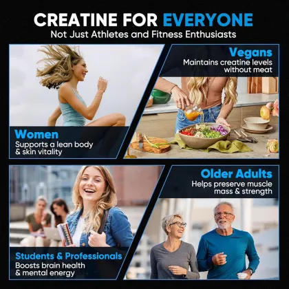 High Quality Creatine Monohydrate Powder Unflavored Creatine