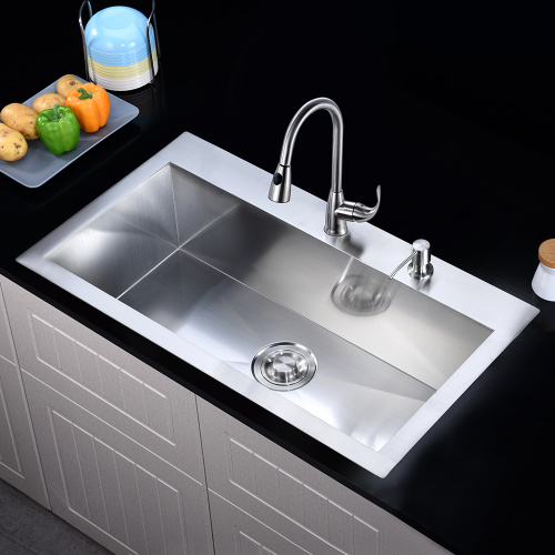 Stainless Steel Handmade Topmount Kitchen Sink