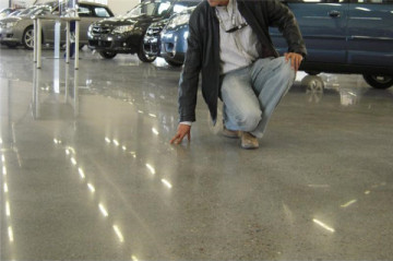 Concrete seal curing agent floor