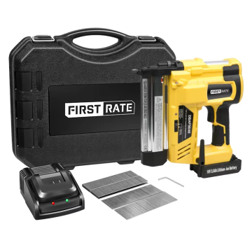 Cordless Battery-Powered Framing Nailer and Staple Gun 2-in-1 Portable Nailing Tool