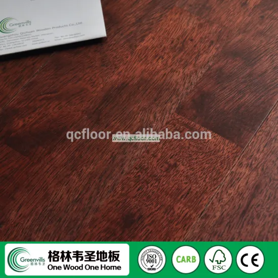 3 layer engineered Indonesia merbau wood flooring Guangzhou supplier