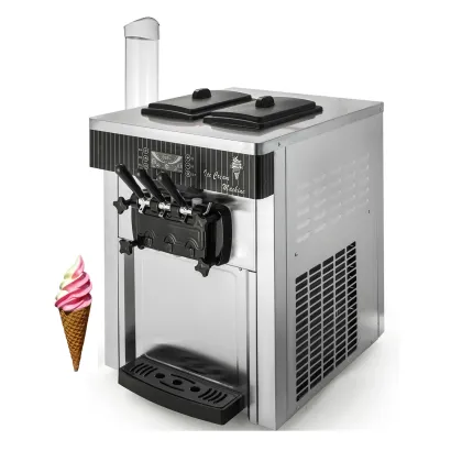 Small Icy Soft Serve Ice Cream Machine