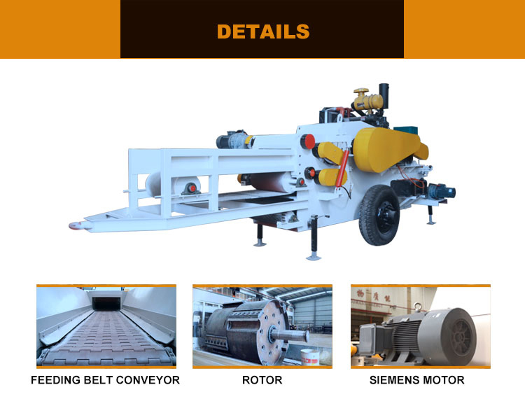 BOLIDA 4-6 Ton Per Hour 216 Comprehensive Wood Chipper