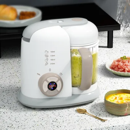 Healthy Homemade Baby Food in Minutes: Baby Food Processor & Steamer