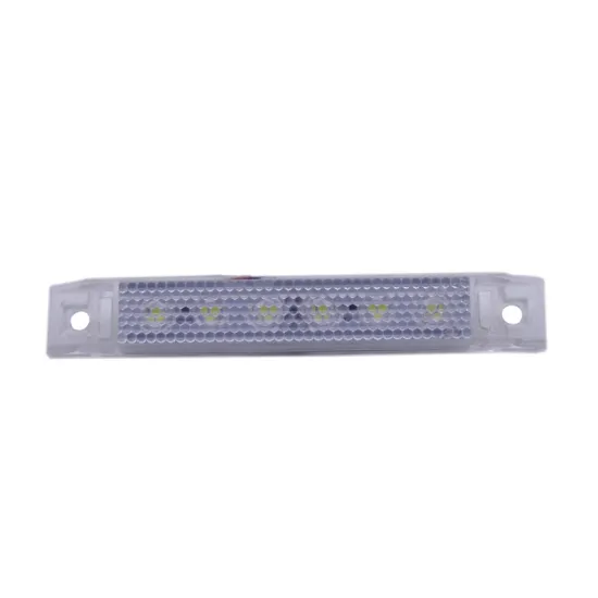12V/24V Amber LED Marker Clearance Light for Trucks, RVs, Boats, and Buses