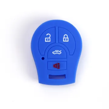 Silicone key fob cover for nissan 4 buttons