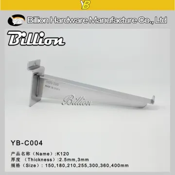 new product supermarket shelf bracket hook for hold glass