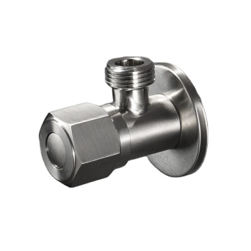 HONGDEC Wall Mount 304 Stainless Steel Faucet Triangle Angle Diverter Valve G1/2