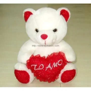 Plush bear toy gift for lovers
