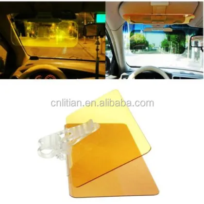 Car Sun Visor and Glare Mirror for Sunscreen