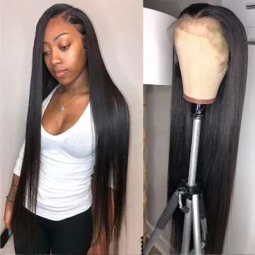 Glueless Lace Wigs 100% Virgin Human Hair Cuticle, Wigs Human Hair Lace Front Straight,Human Hair Wigs Vendors