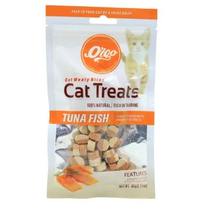Tasty flavor balance cat food snacks