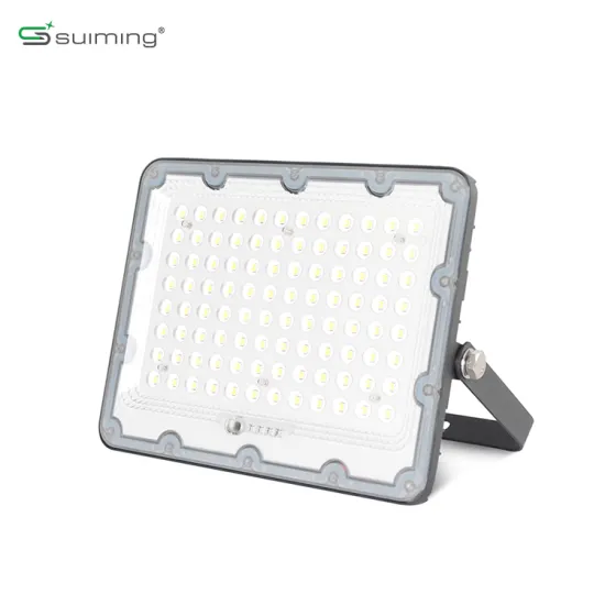 IP66 Waterproof Smart Solar LED Flood Light with Sensors (100W-500W)