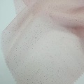Polyester-Tüll für Mädchen mit Goldpunkten und Foliendruck