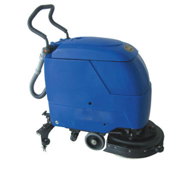 Hand-push type floor scrubber and dryer