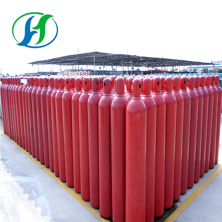 Υψηλής καθαρότητας 6N Gas H2 48,8L τιμή βιομηχανικός κύλινδρος Κύλινδρος αερίου υδρογόνου
