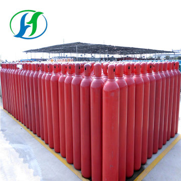Yüksek Saflıkta 6N Gaz H2 48.8L fiyat endüstriyel Silindir Hidrojen gazı Silindir