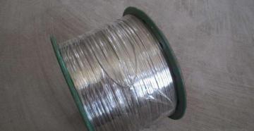 Hot dipped Galvanized flat wire 6mm