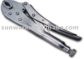 Curved Jaw Lock-grip Pliers